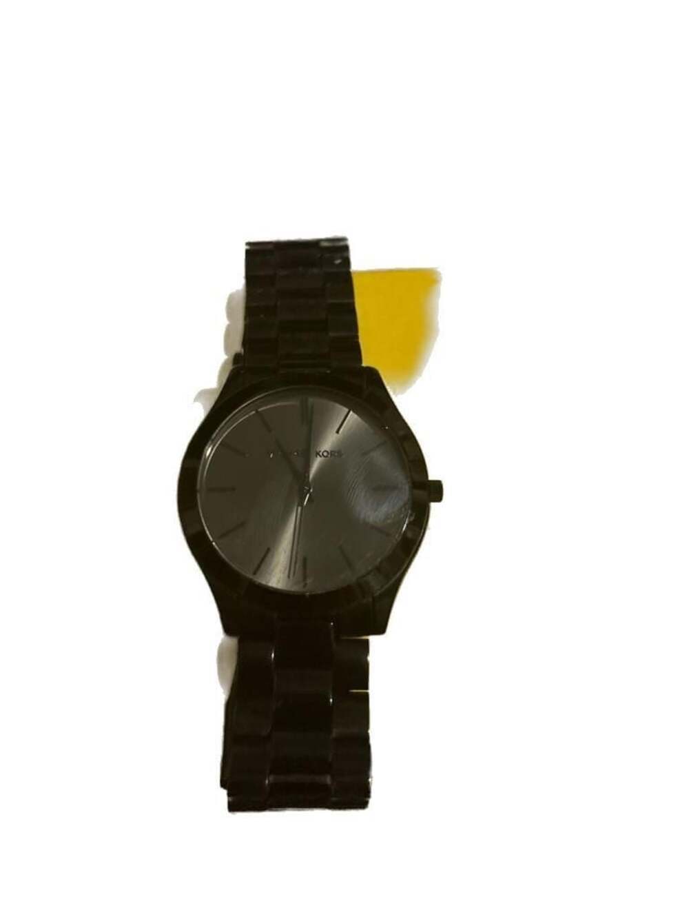 I Michael Kors MK8507 Oversized Slim Runway Black-Tone Stainless Steel Watch - Picture 2 of 5